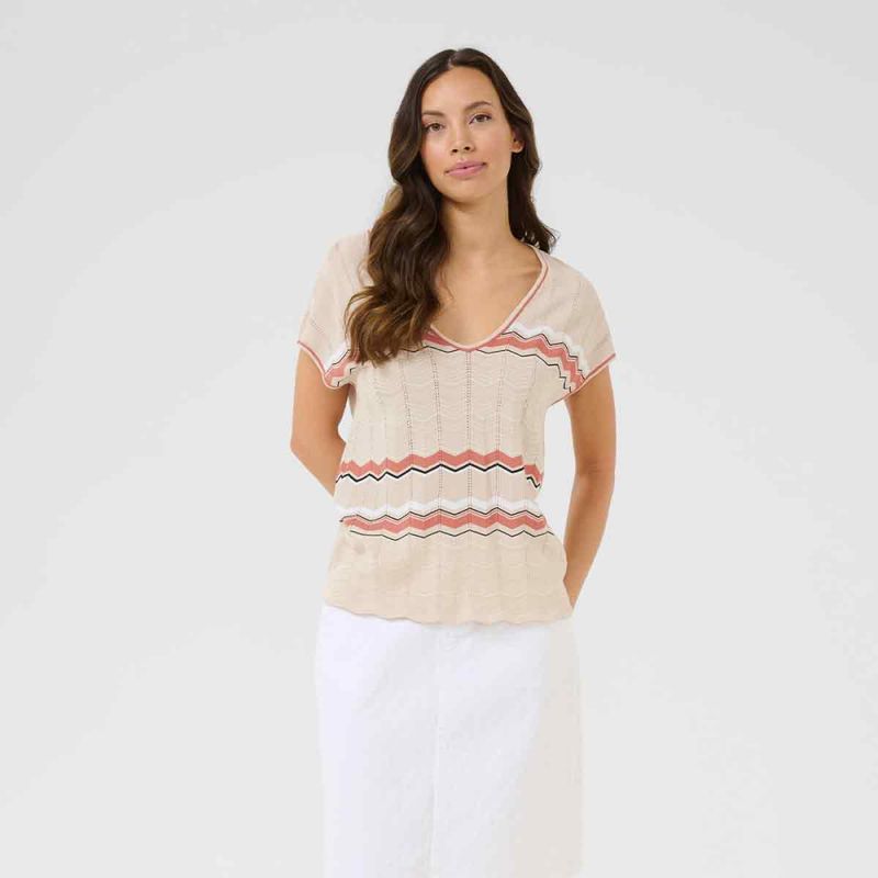 CRTommin Knit Blouse