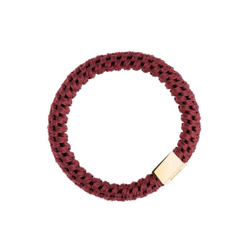 Fat Hair Tie W/Gold