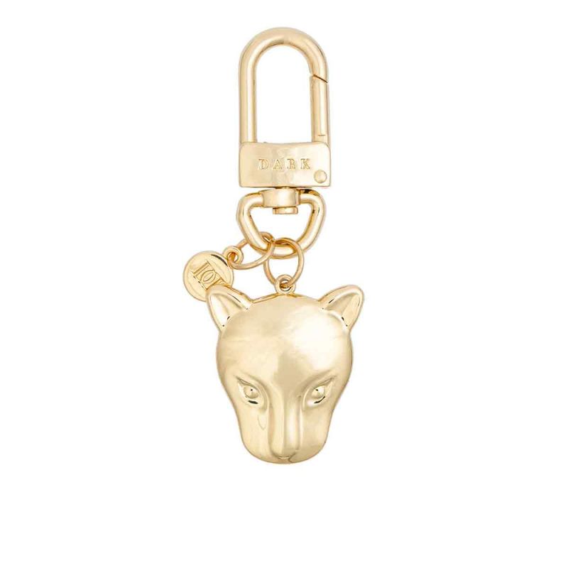 Metal Sign Bag Charm - Panther