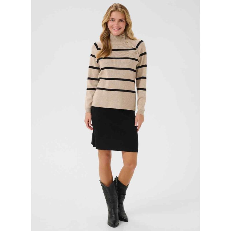 CRDela Button Pullover