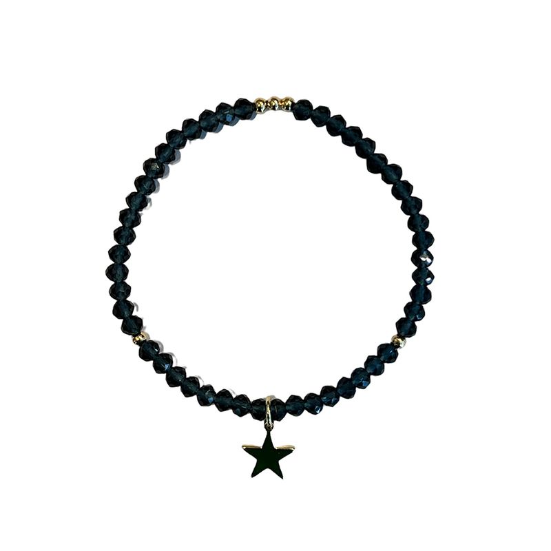 Crystal Bead Bracelet 4 mm